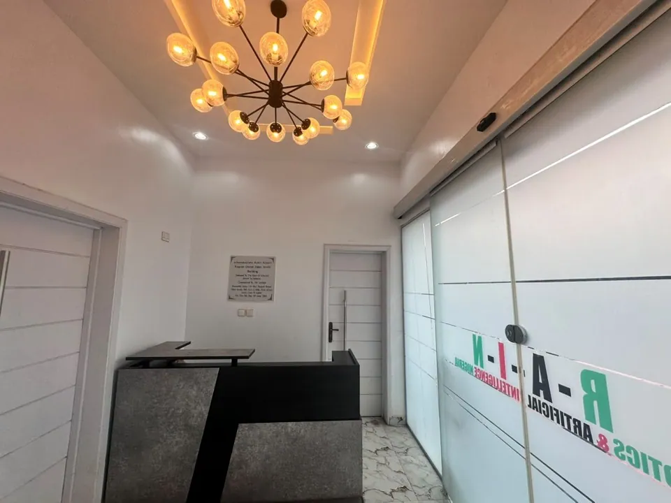 The front desk