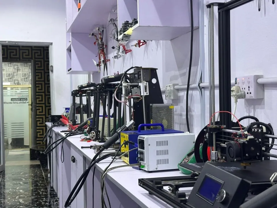 3D printers in the fabrication lab