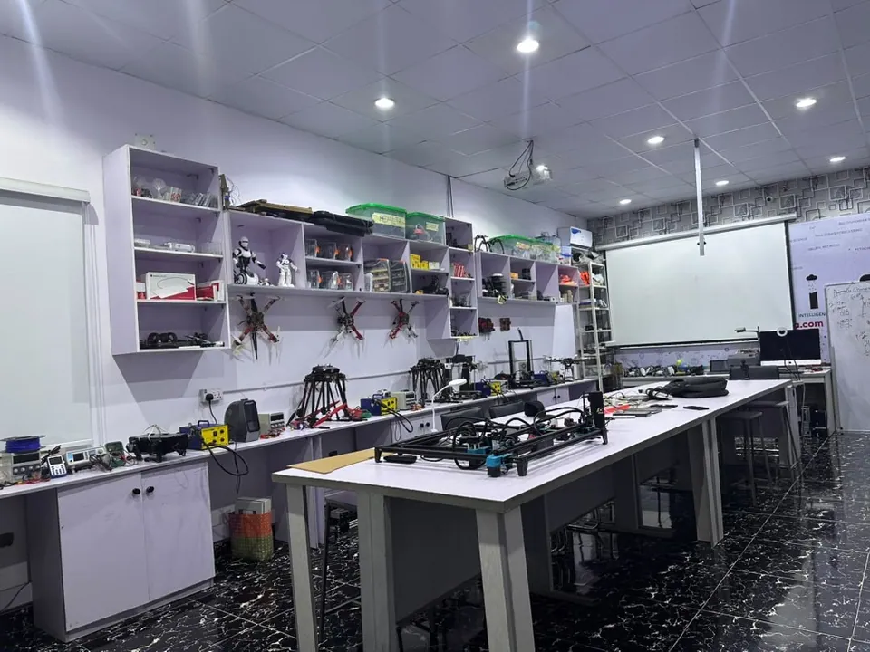 The robotics lab