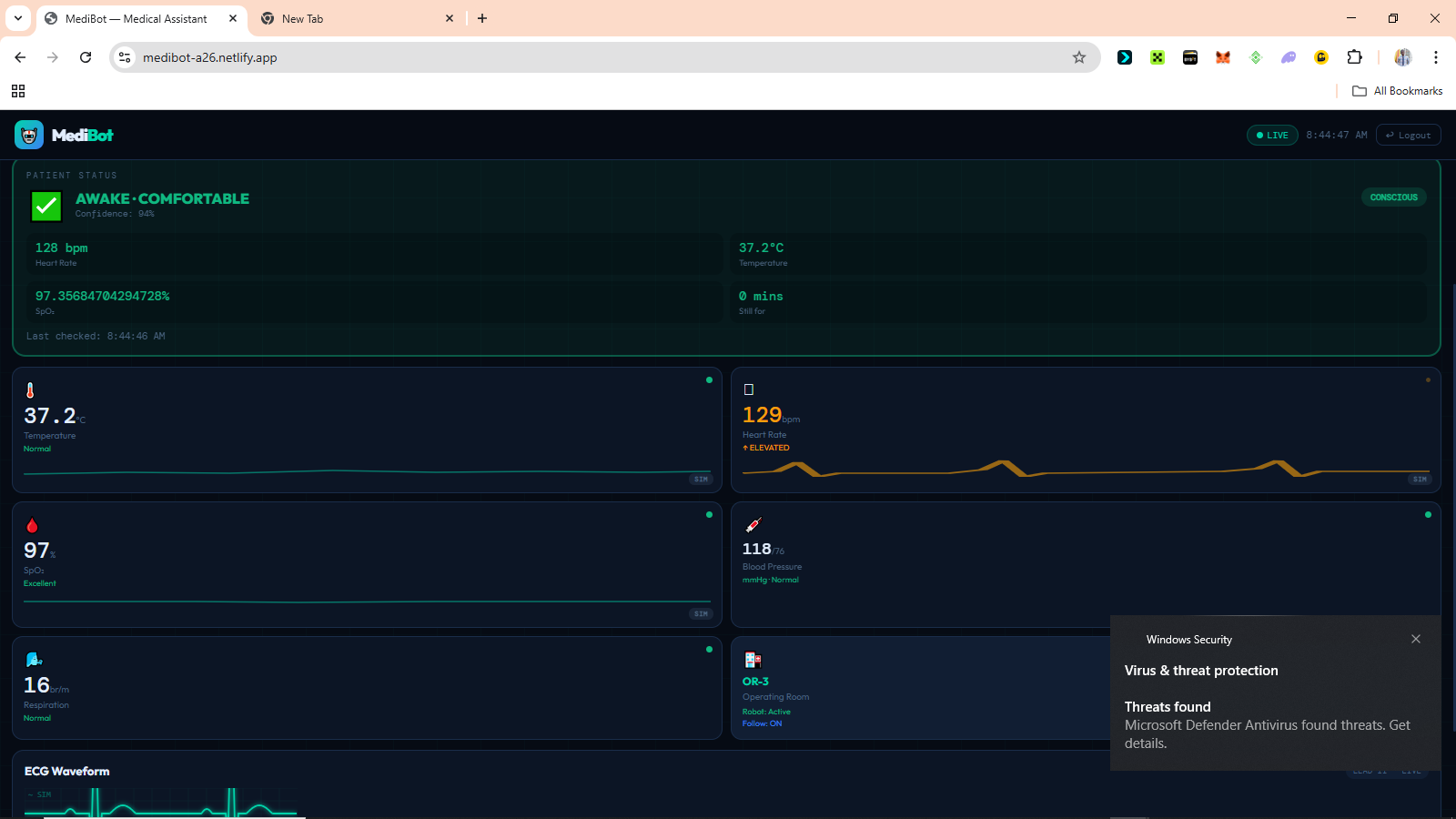 MediBot: A Continuous AI Patient Monitoring System for Nigerian Hospitals — AI/ML project by Titilola Kazeem Salisu, RAIN Nigeria